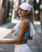 Aero Mesh Pony Trucker (White)