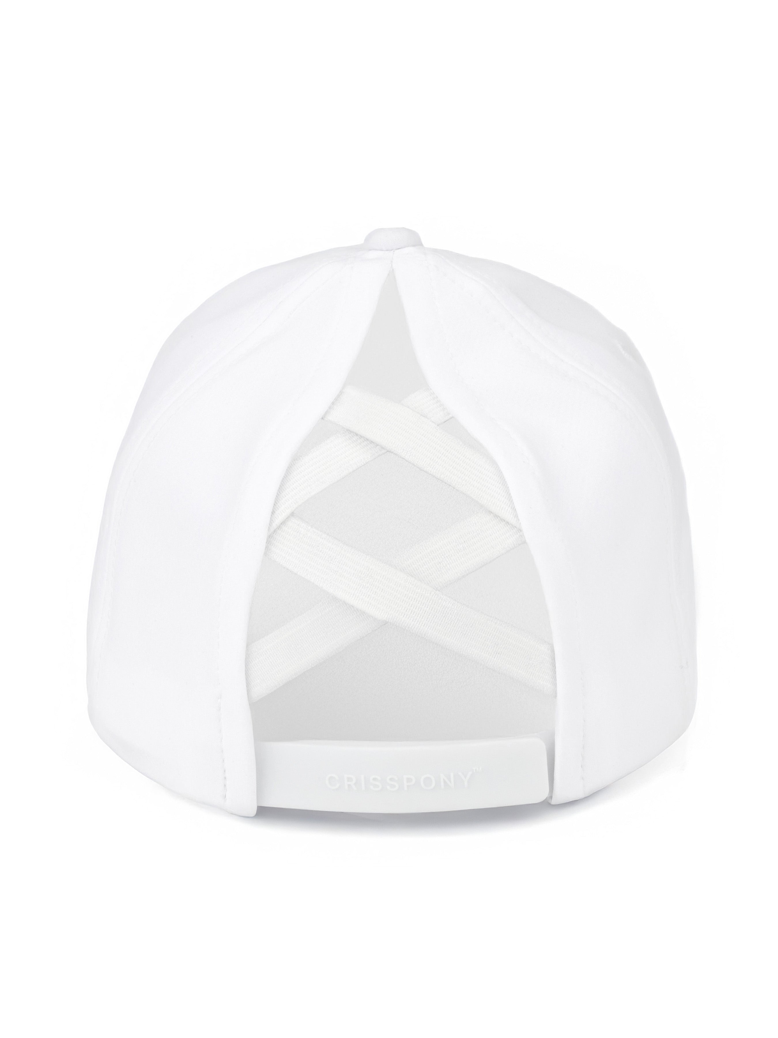 Sport Flex Pony Cap (White)
