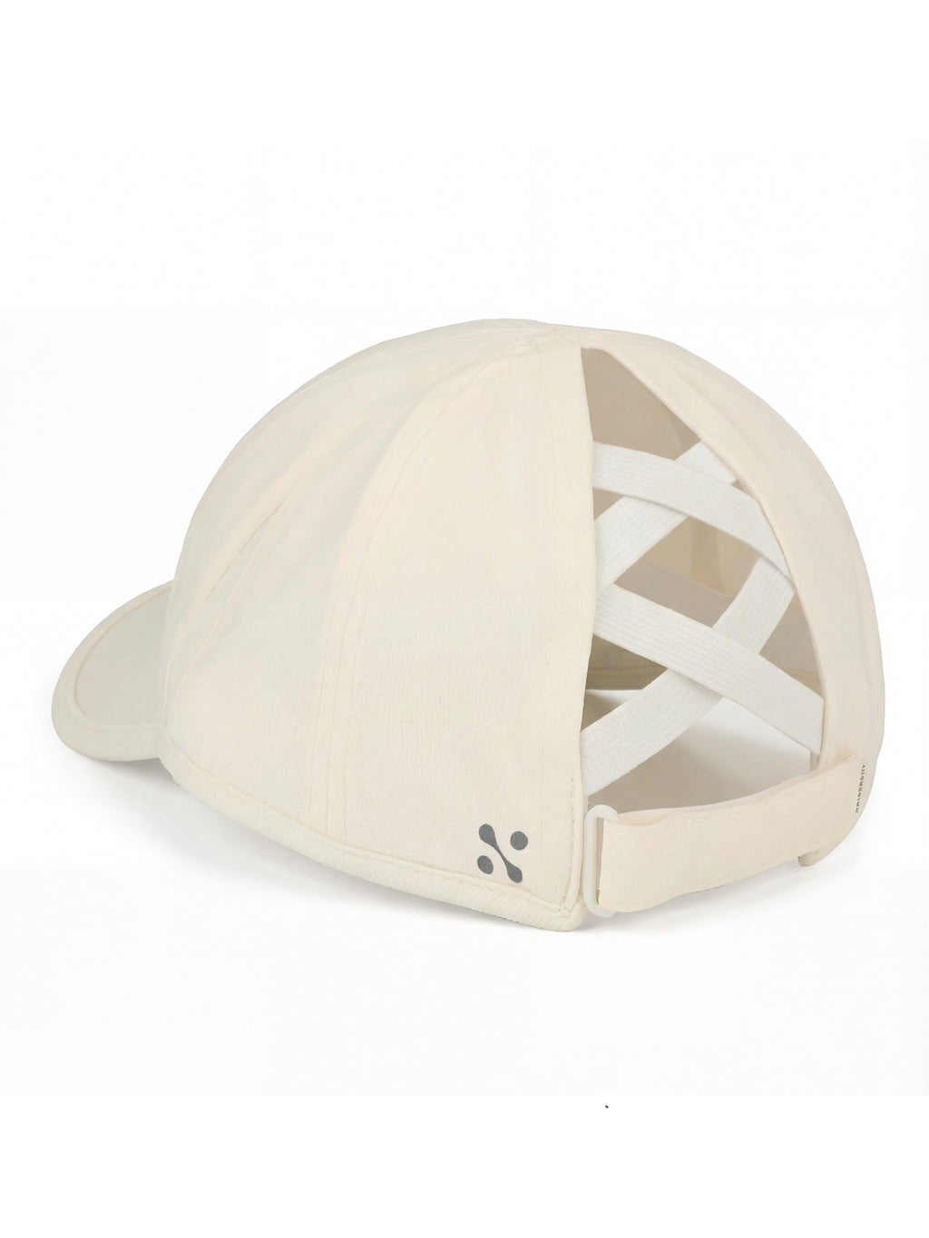 Run Lite Pony Cap (Ivory)