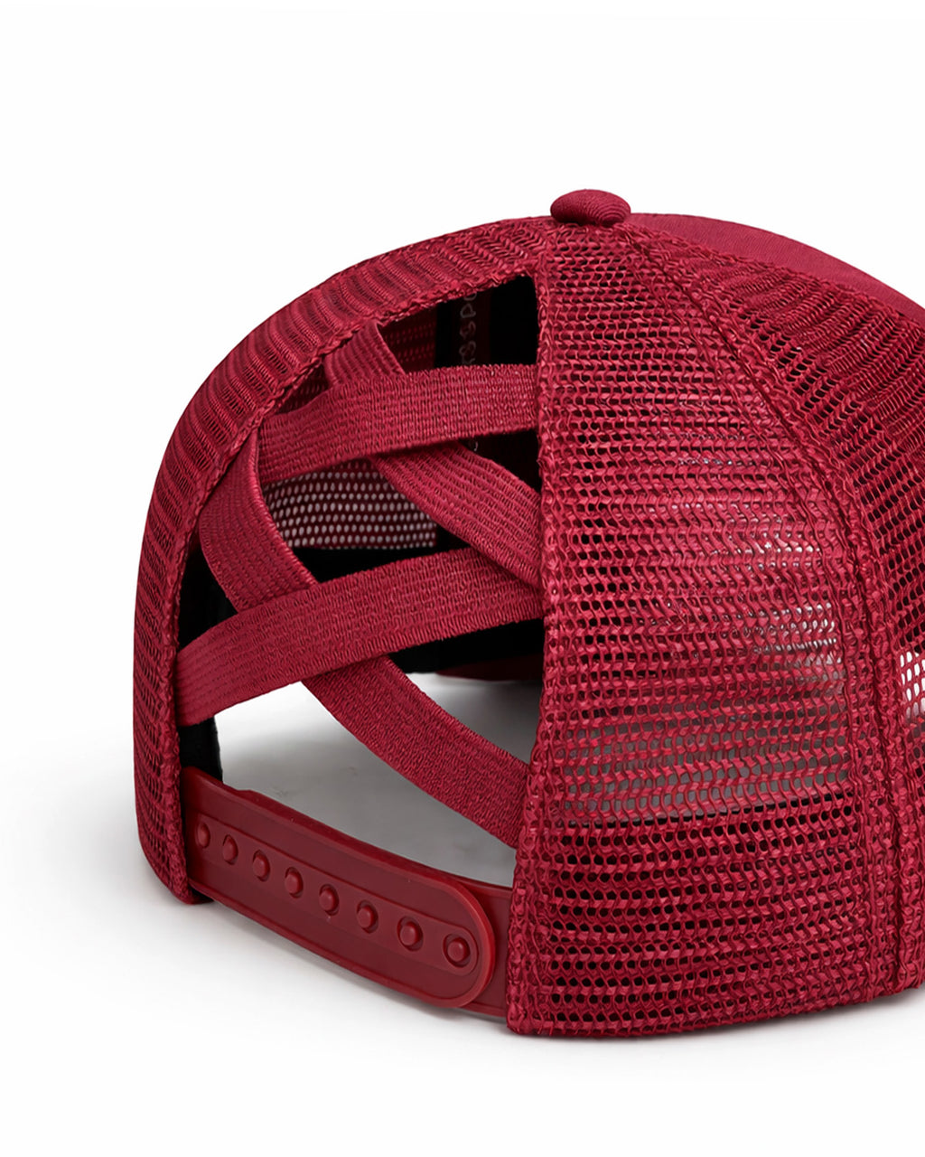 Classic Mesh Pony Trucker (White)