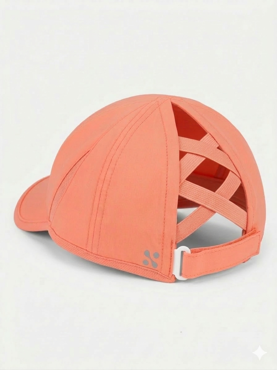 Run Lite Pony Cap (Light Orange)