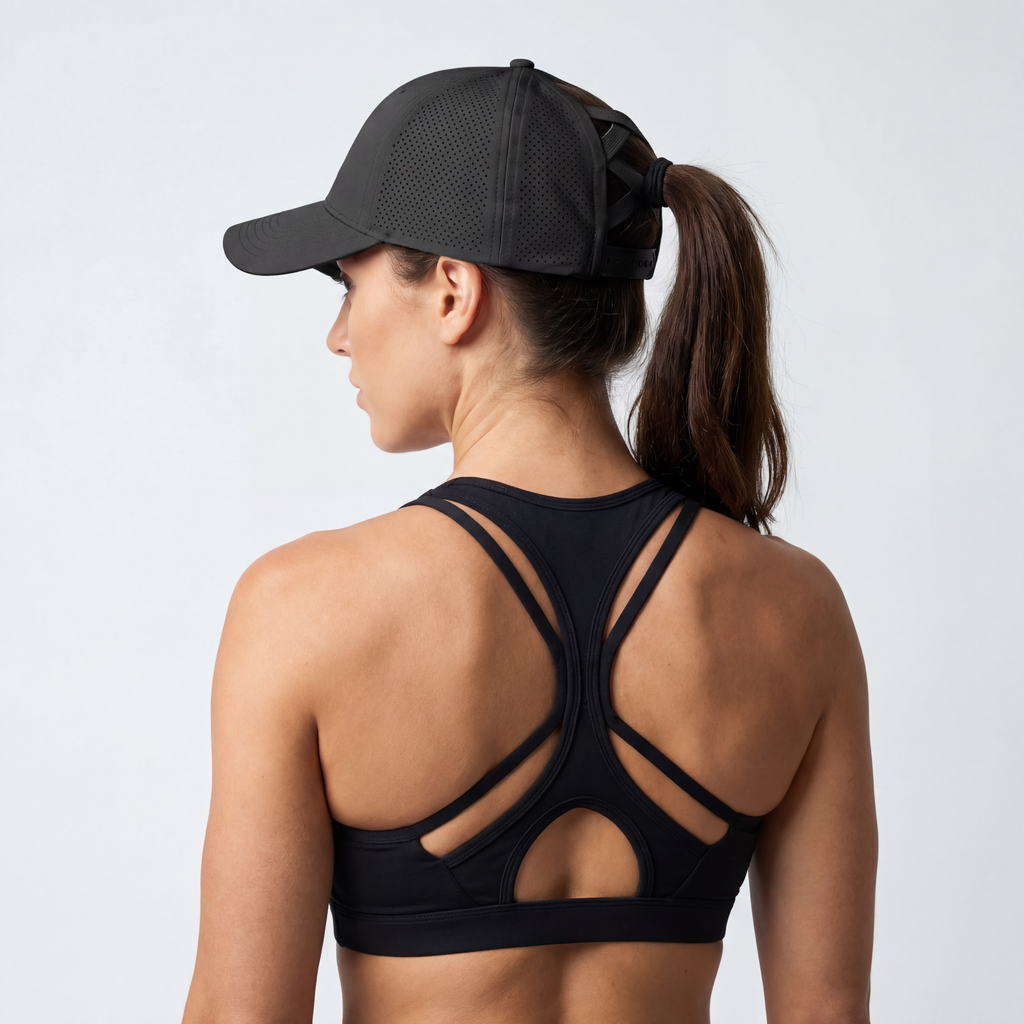 Airflex Pony Cap (Black)