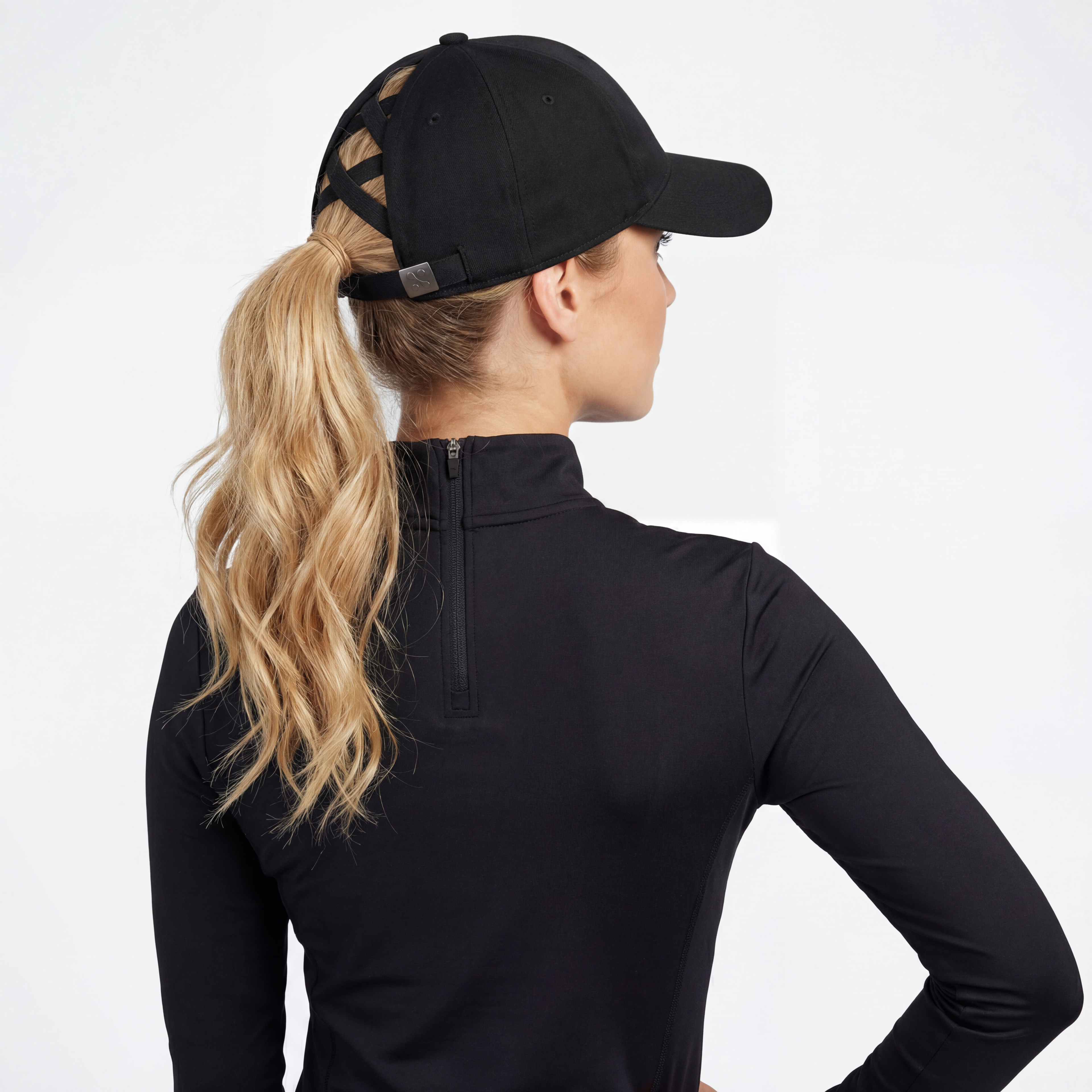 Daily Flex Pony Cap (Black)