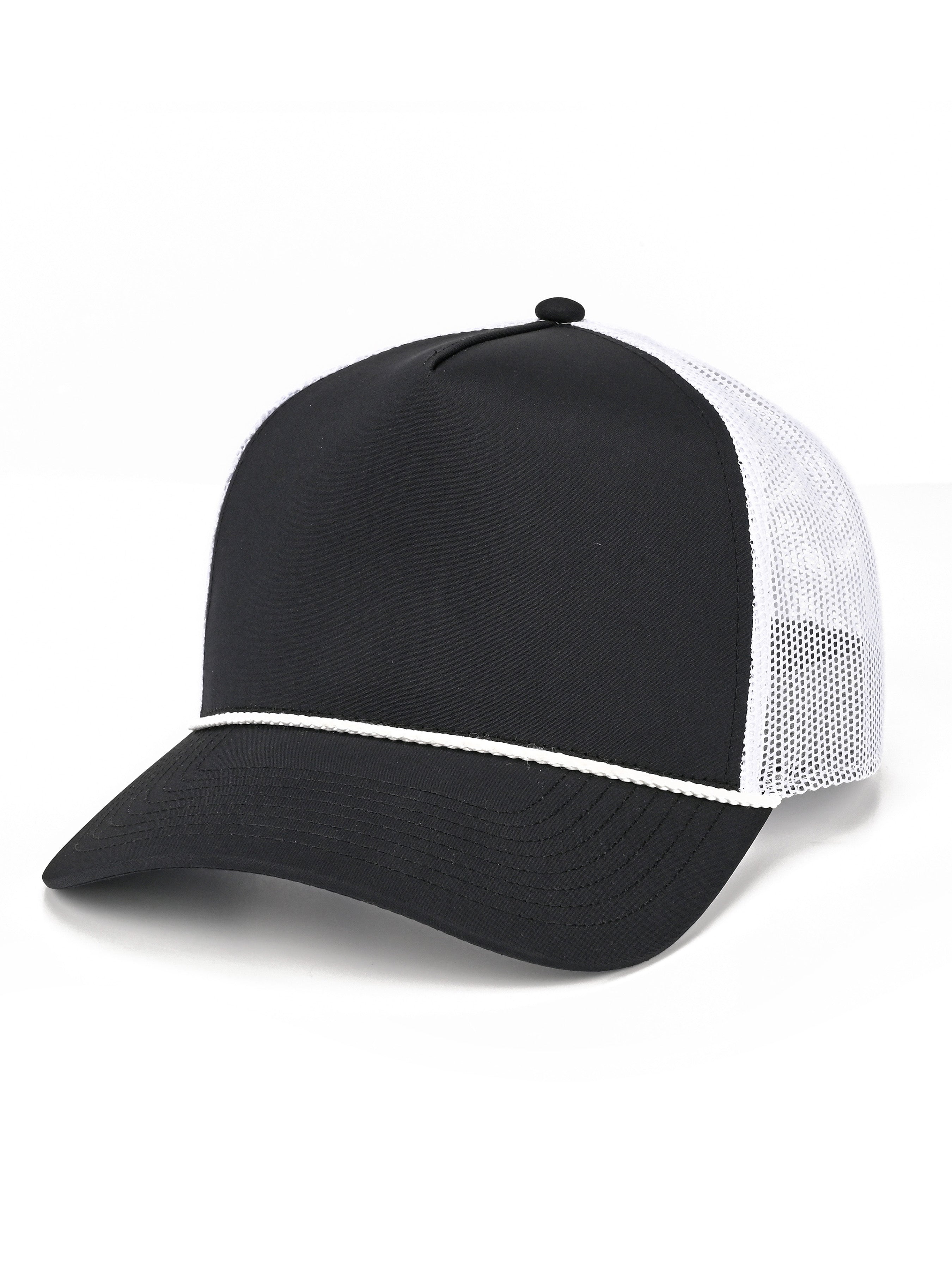 Classic Rope Trucker (Black/White Rope)