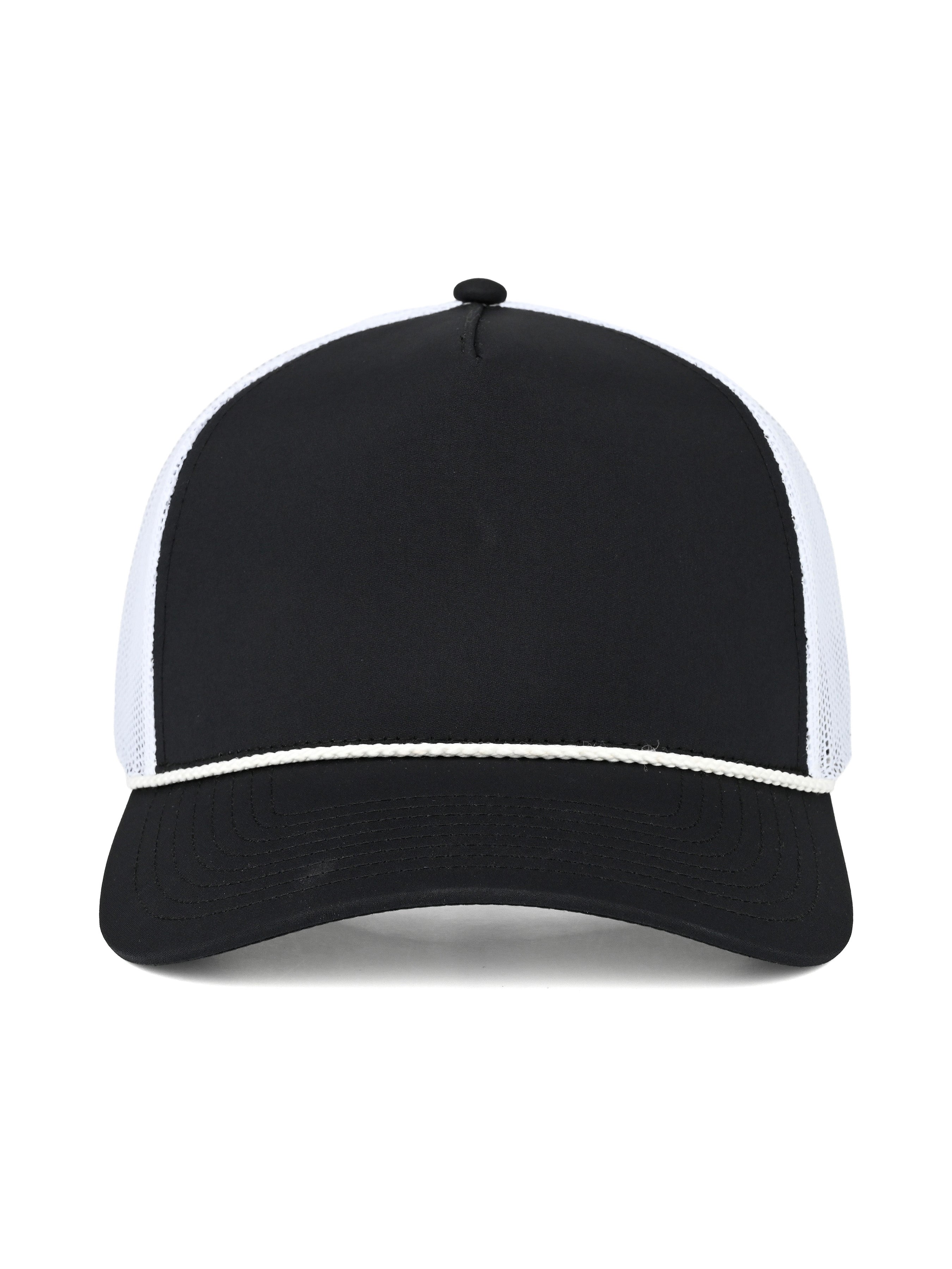 Classic Rope Trucker (Black/White Rope)