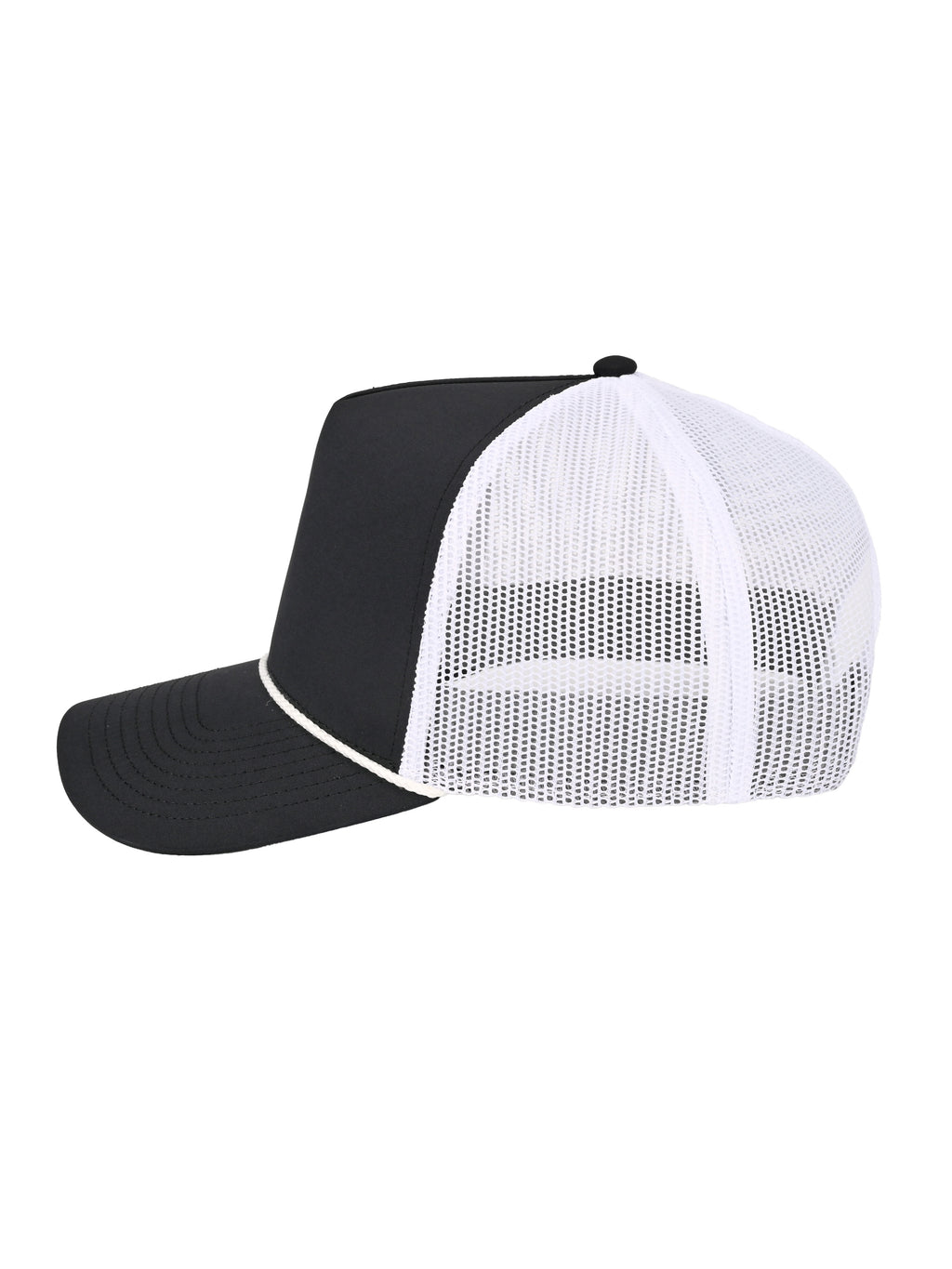 Classic Rope Trucker (Black/White Rope)