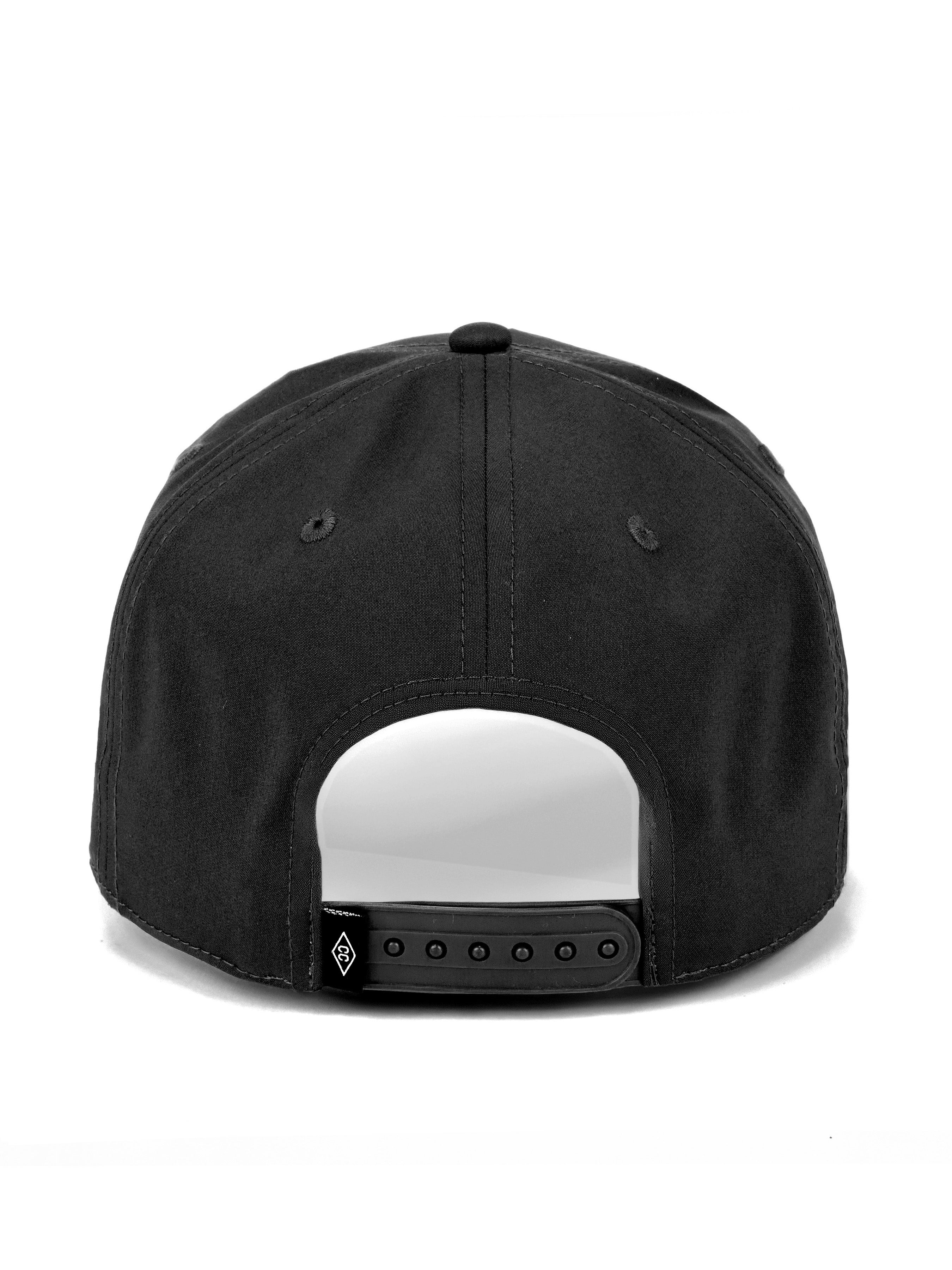 Solid Rope Trucker (Black/White Rope)