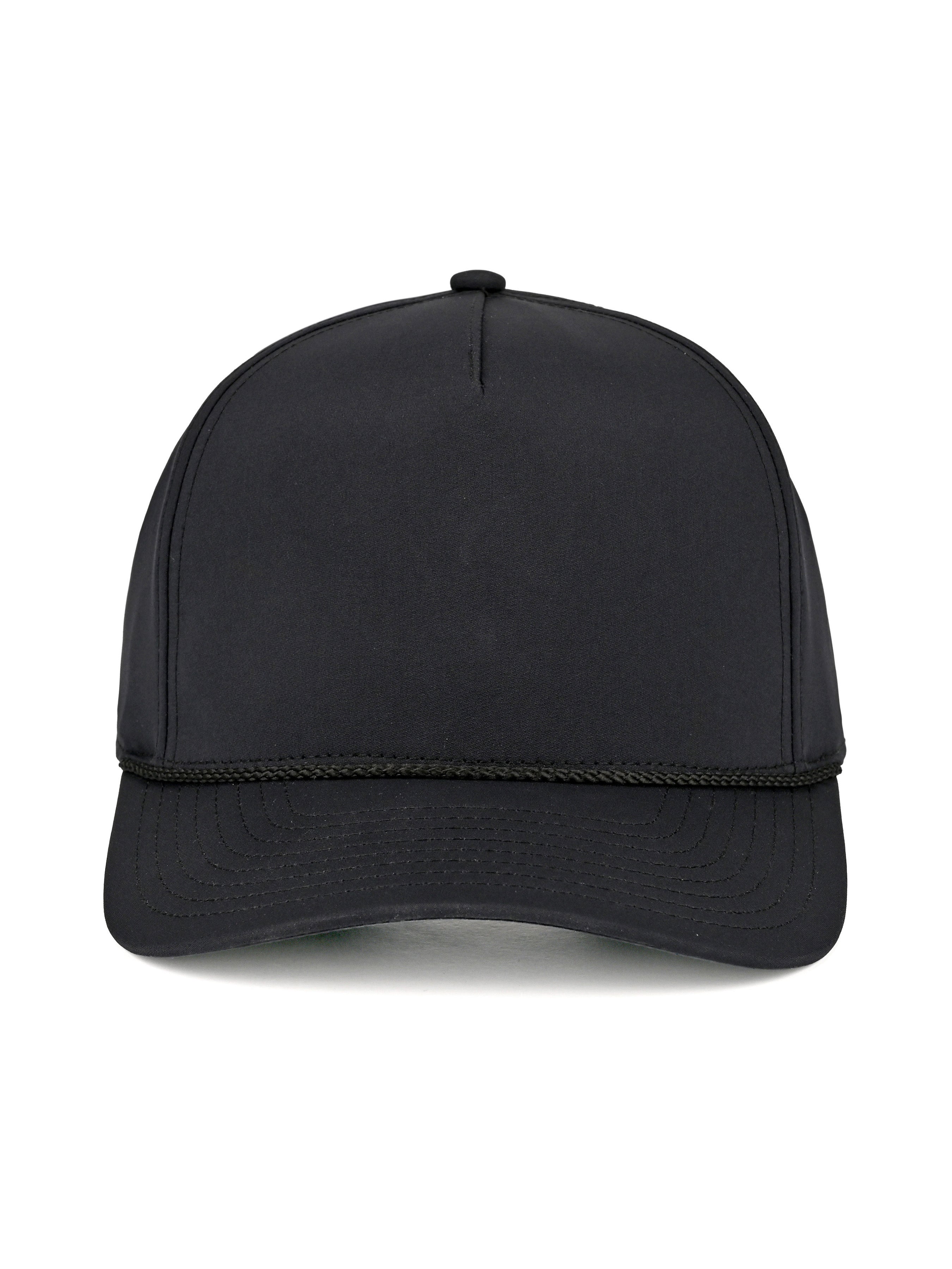 Solid Rope Trucker (Black/Black Rope)