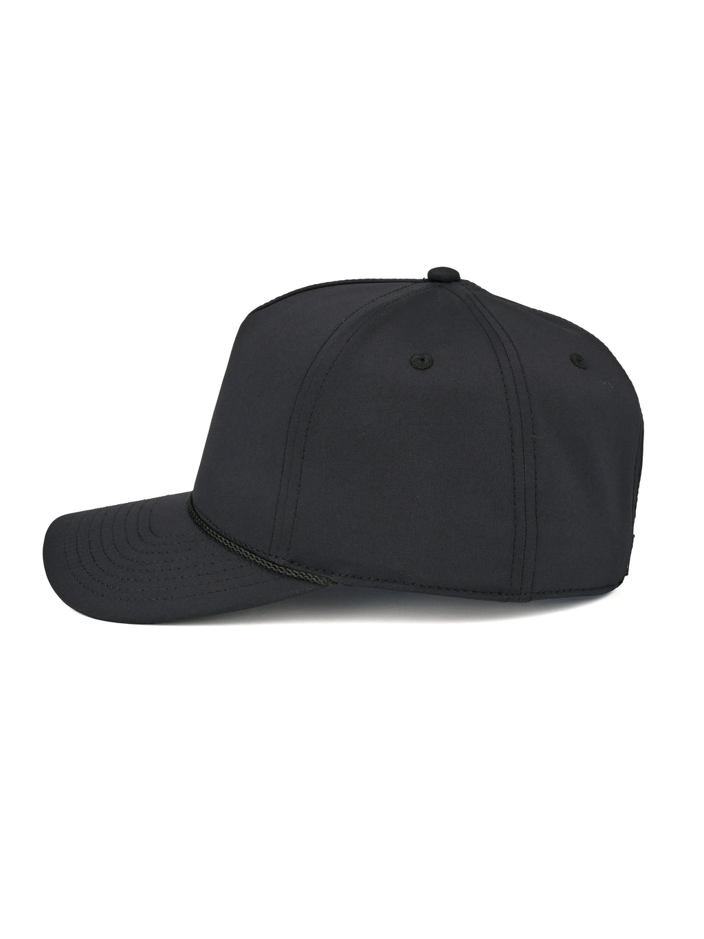 Solid Rope Trucker (Black/Black Rope)