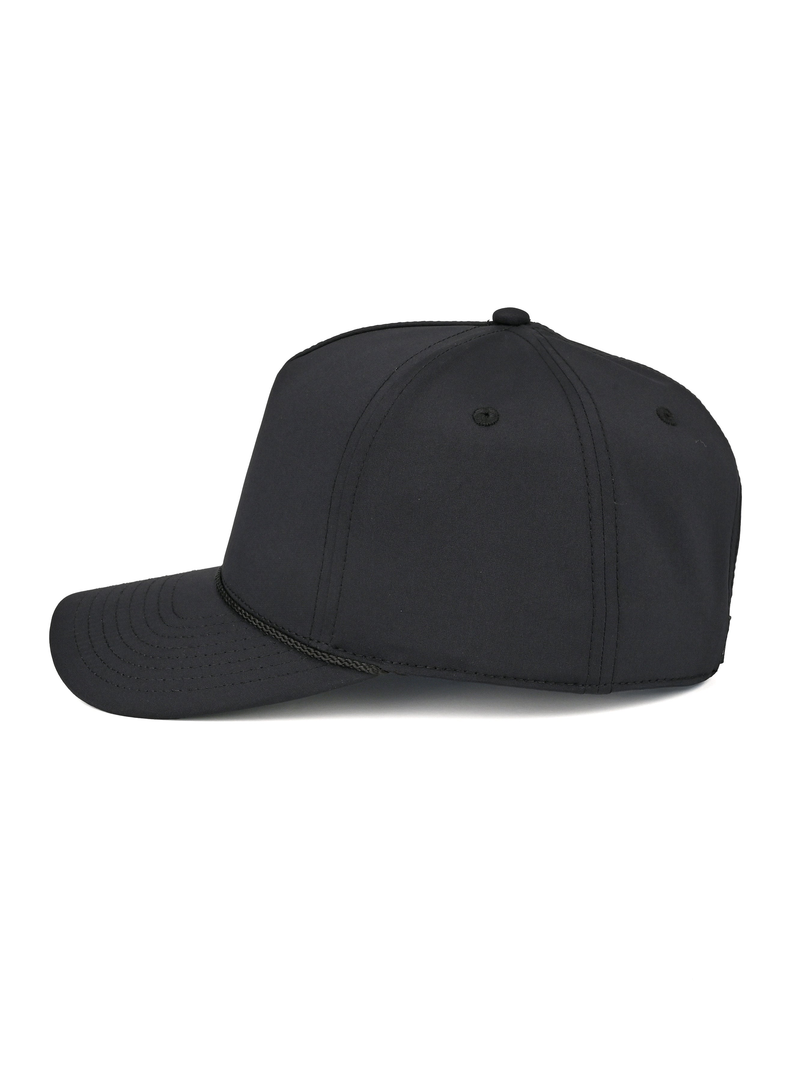 Solid Rope Trucker (Black/Black Rope)