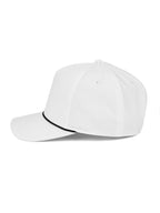 Solid Rope Trucker (White/Black Rope)