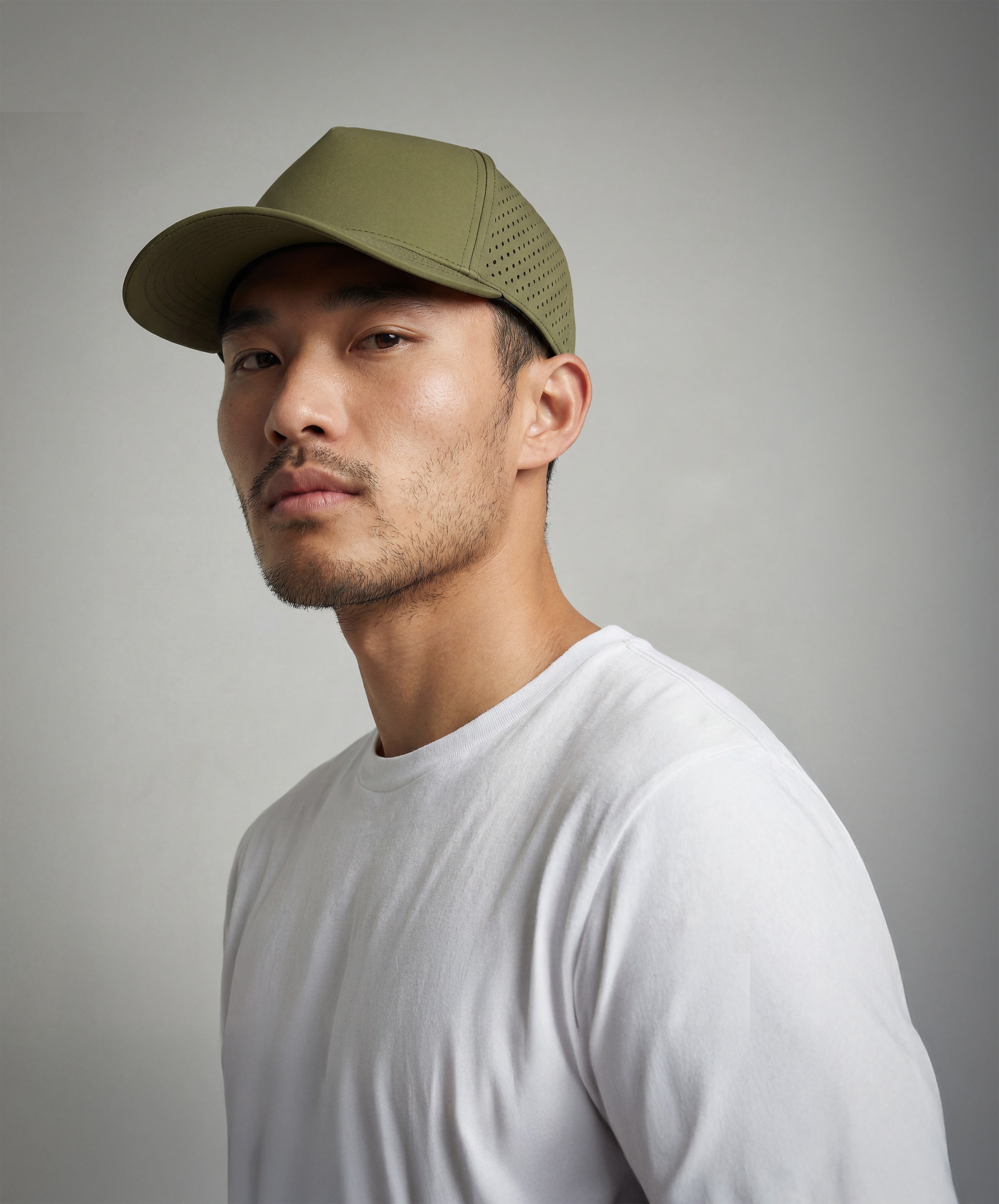 Aero Mesh Trucker (Olive Green)
