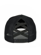 Classic Mesh Pony Trucker (Black)