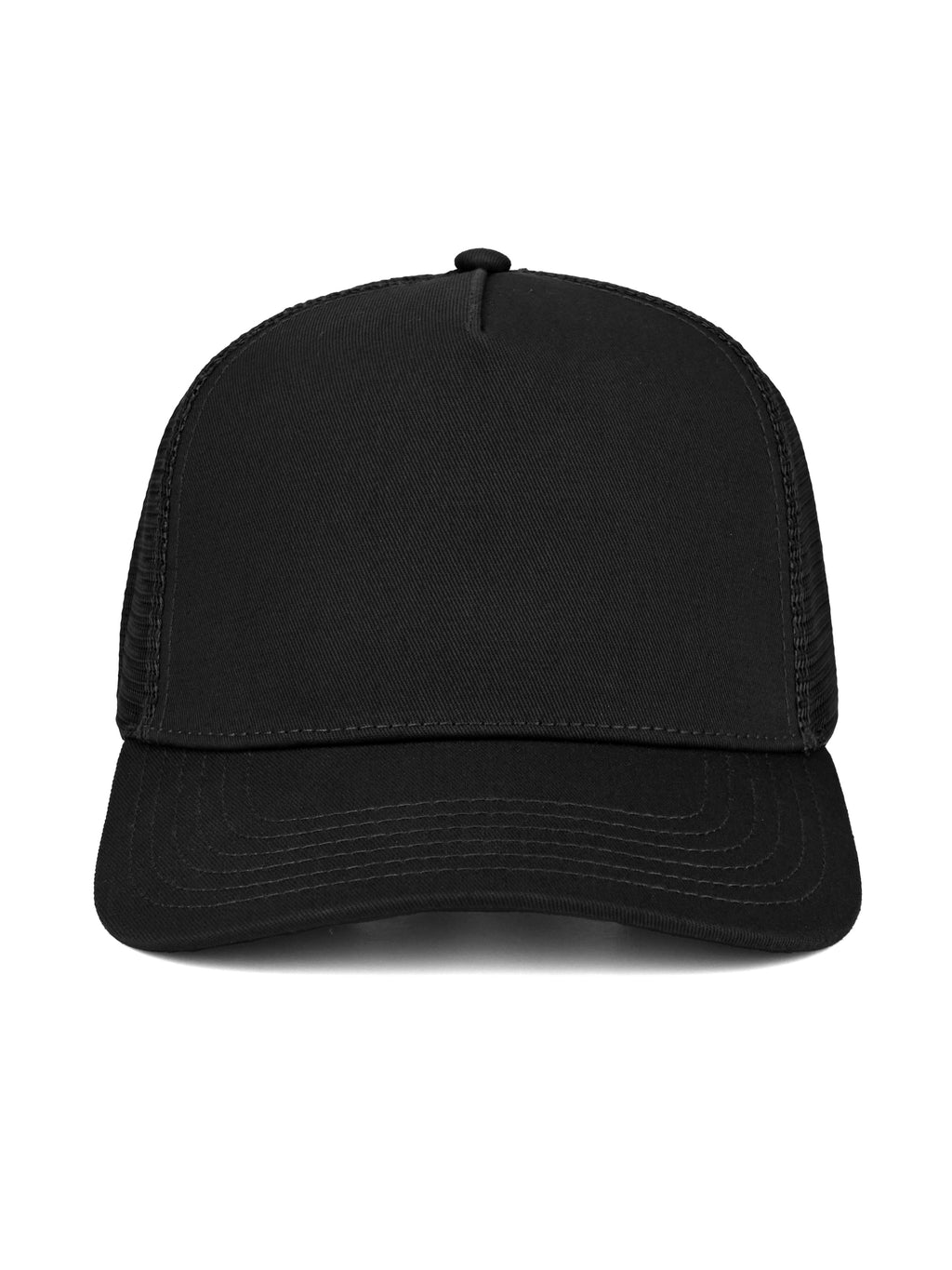 Classic Mesh Pony Trucker (Black)