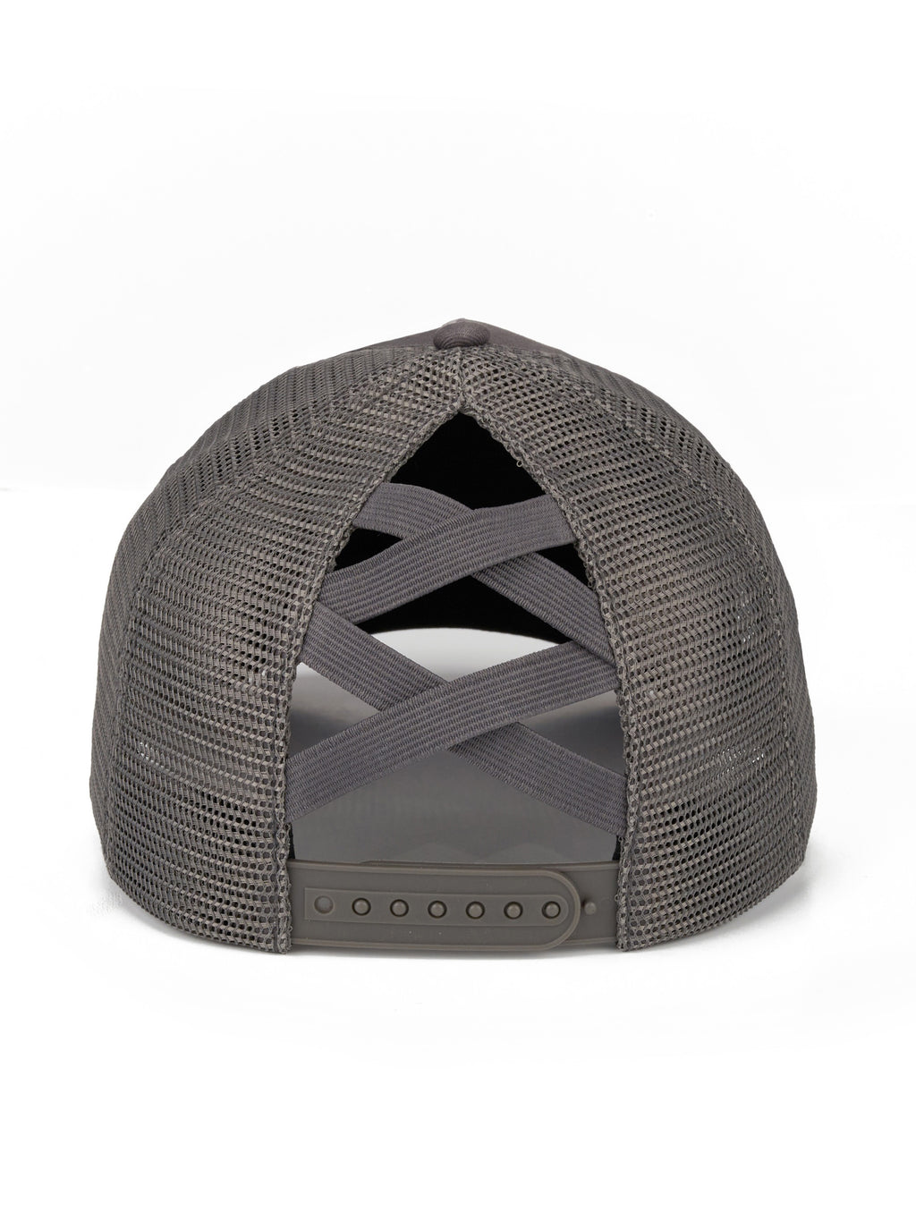 Classic Mesh Pony Trucker (Dark Grey)