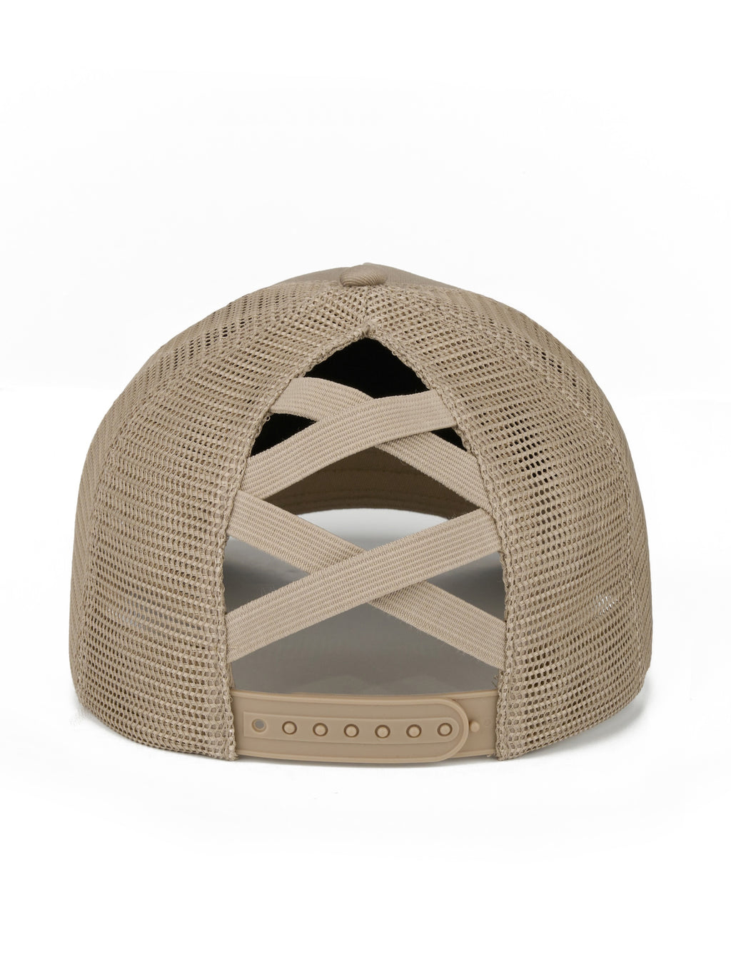 Classic Mesh Pony Trucker (Khaki)