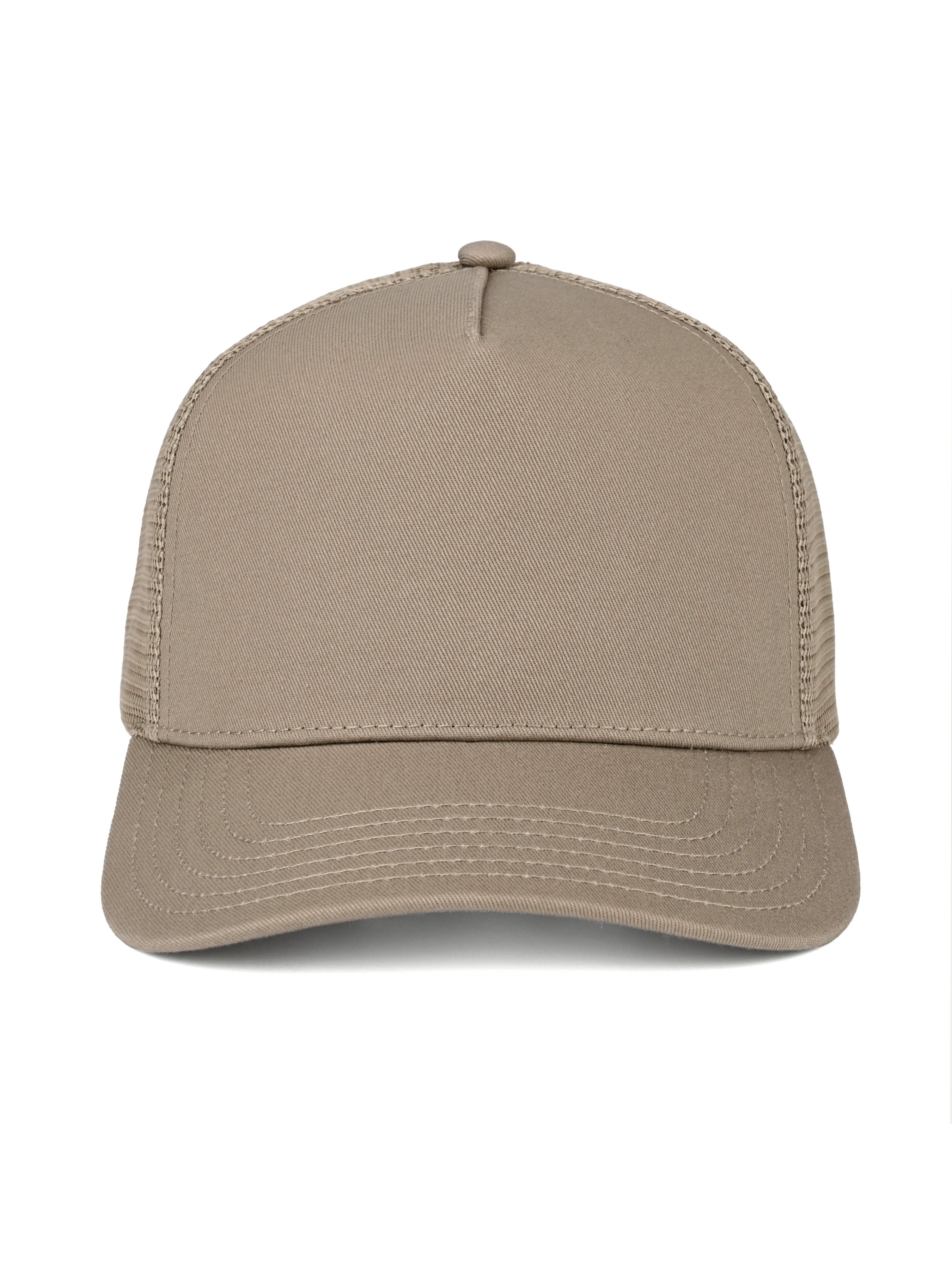 Classic Mesh Pony Trucker (Khaki)