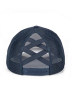 Classic Mesh Pony Trucker (Navy)