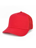Classic Mesh Pony Trucker (Red)