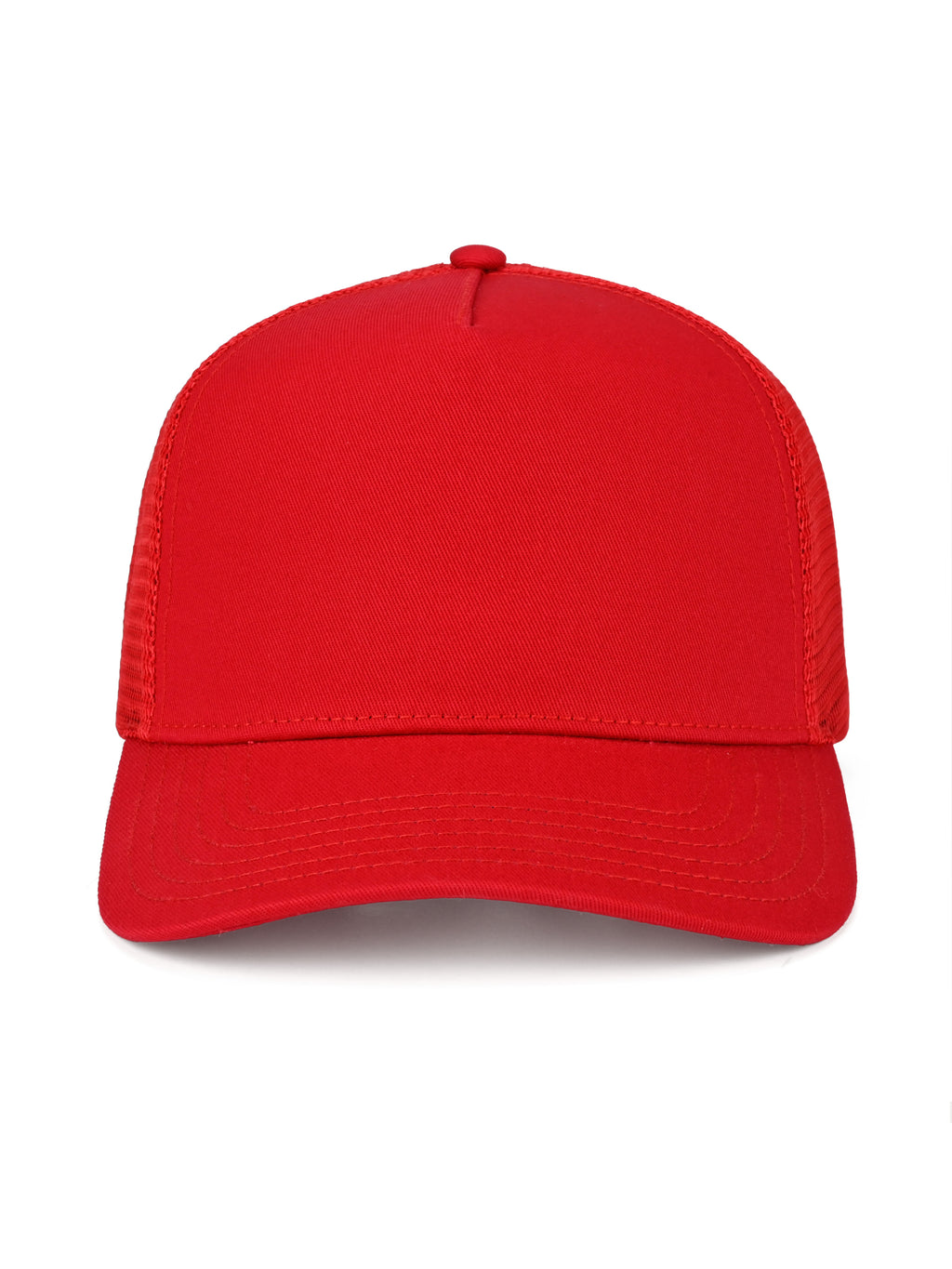 Classic Mesh Pony Trucker (Red)