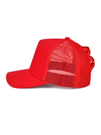 Classic Mesh Pony Trucker (Red)