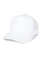 Classic Mesh Pony Trucker (White)