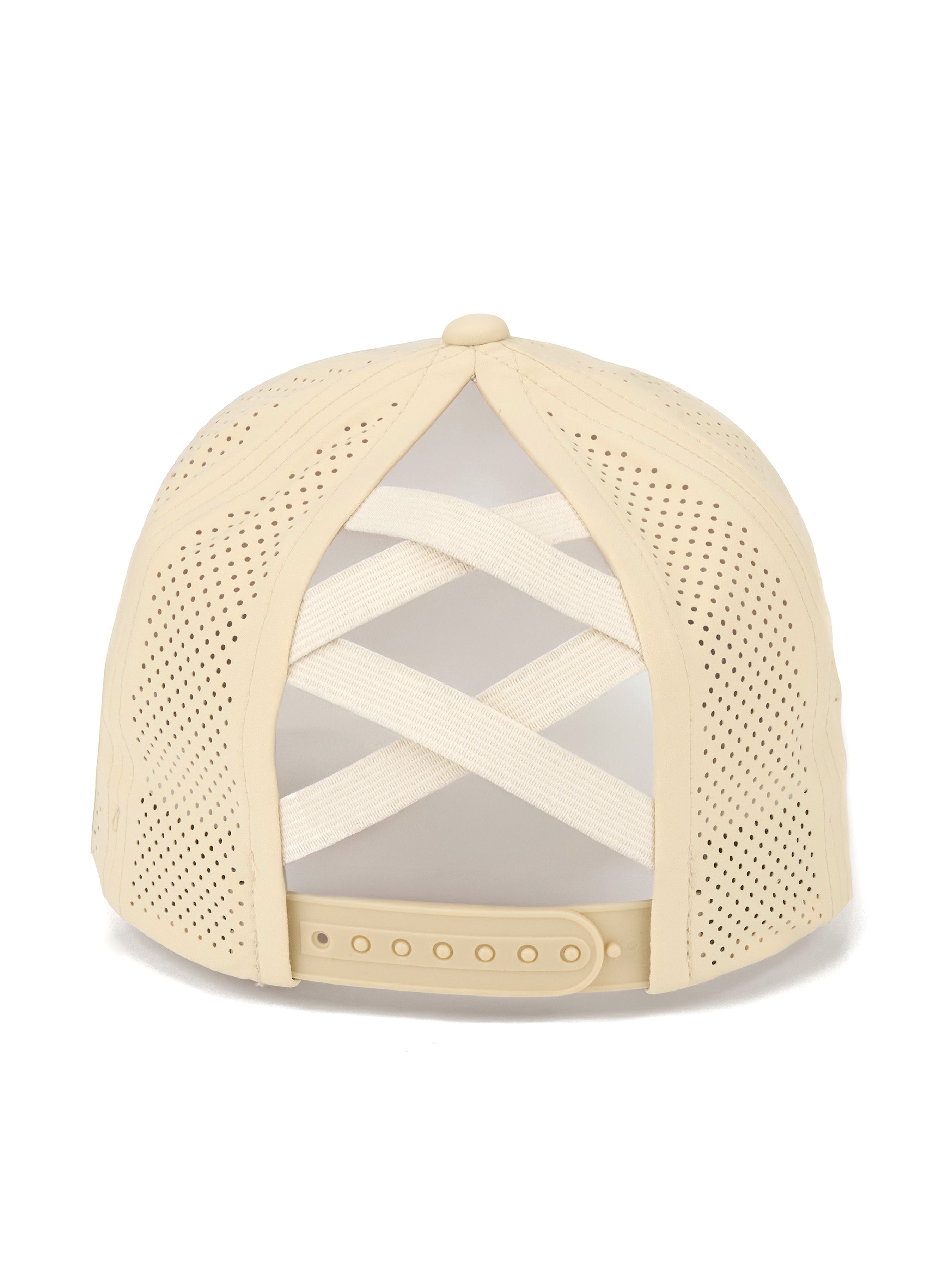 Aero Mesh Pony Trucker (Beige)