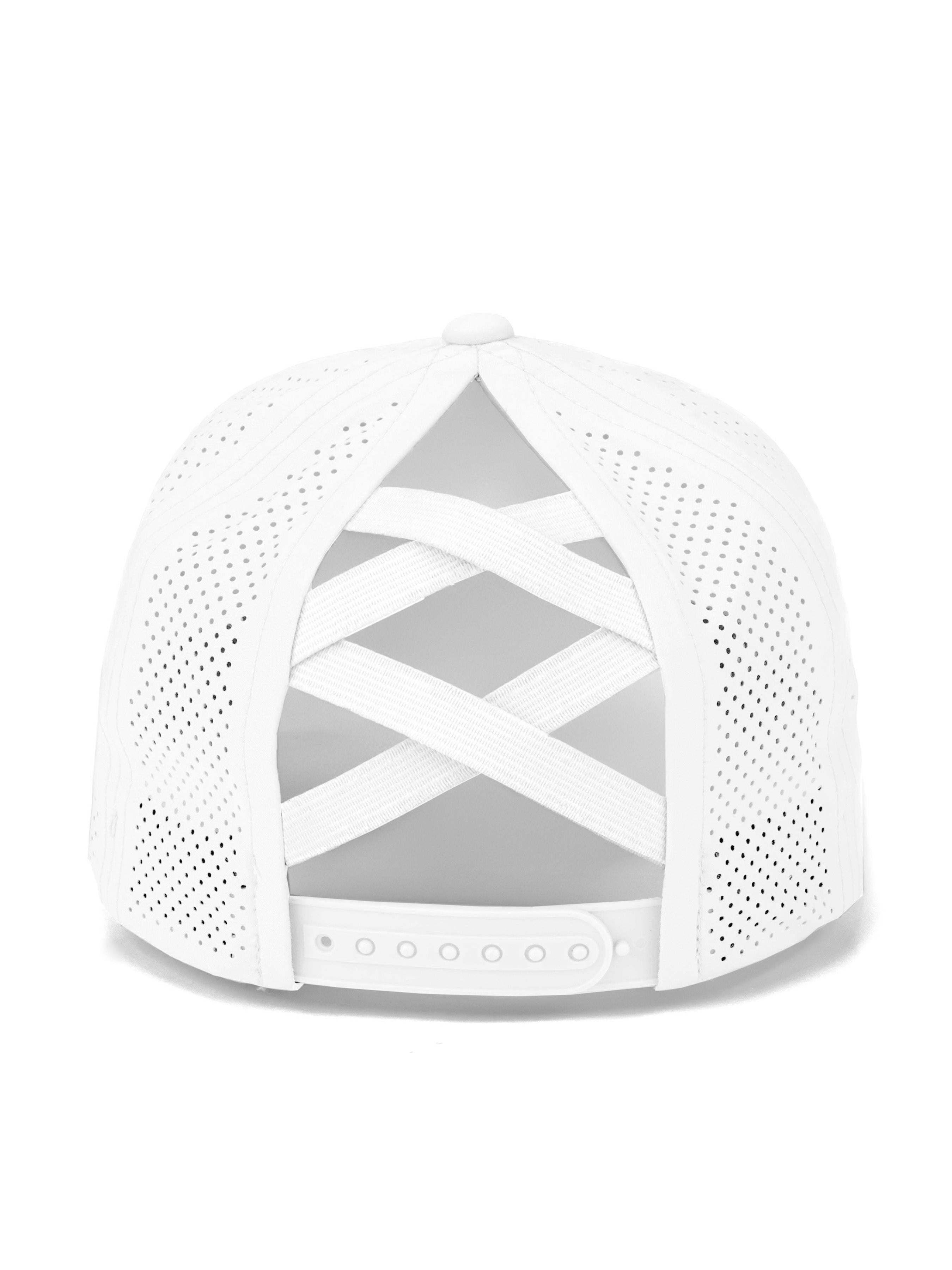 Aero Mesh Pony Trucker (White)