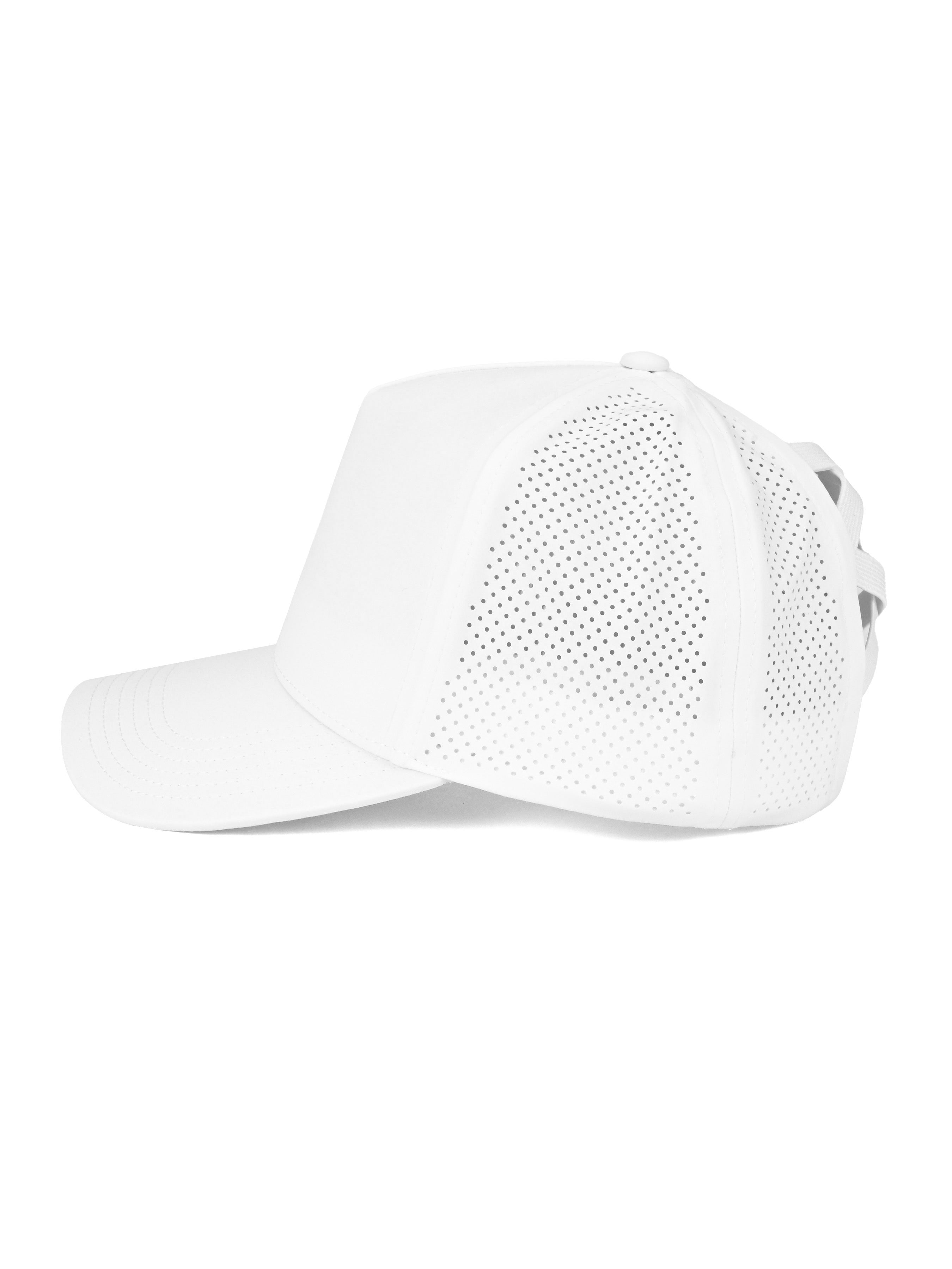 Aero Mesh Pony Trucker (White)
