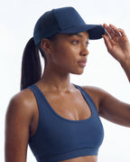 Classic Mesh Pony Trucker (White)