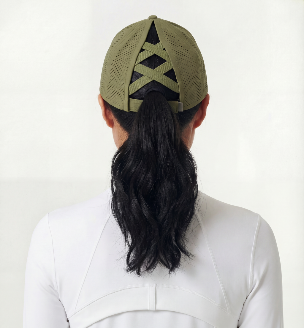 Airflex Pony Cap (Dusty Olive)